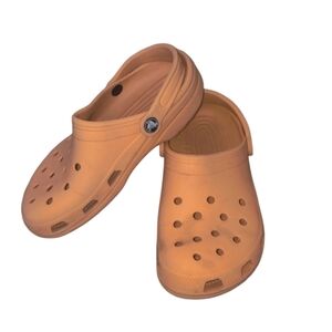 Crocs Classic Clogs Orange Slip On Mens Size 6, Women's Size 8